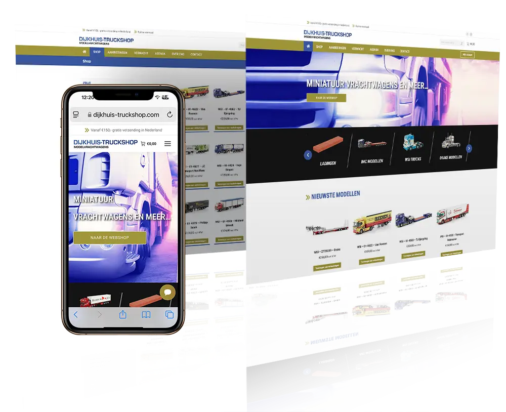 Dijkhuis-truckshop mockup