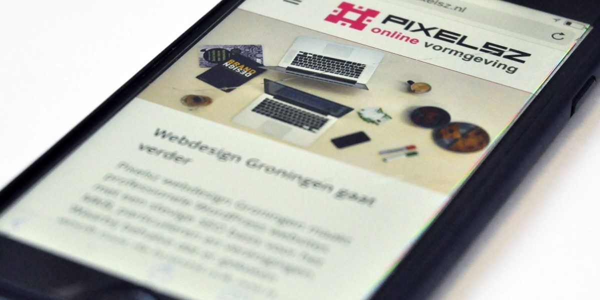 website mobiel vriendelijk webdesign