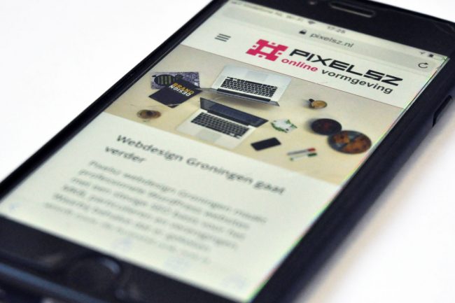 website mobiel vriendelijk webdesign