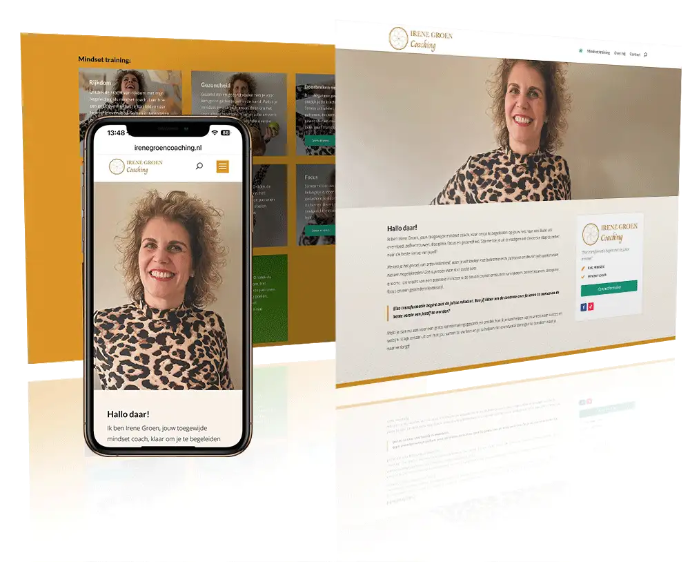 webdesign irene groen coaching Groningen