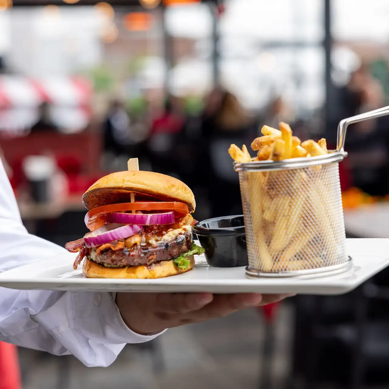 TGI fridays hamburger