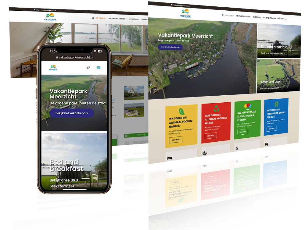 Mockup Vakantiepark Meerzicht